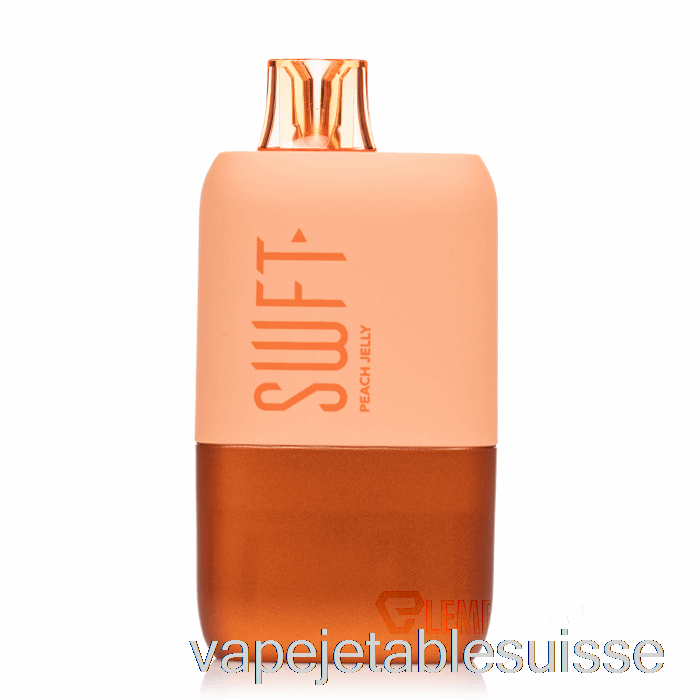 Vape Suisse Swft Icon 7500 Affichage Intelligent Gelée De Pêche Jetable